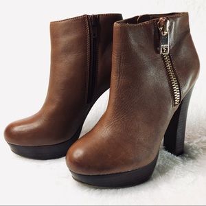 Aldo Naedia Double Zipper Platform Ankle Boots